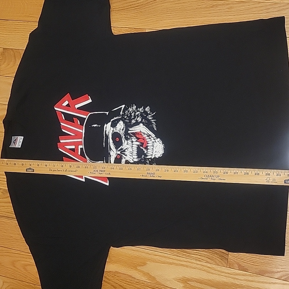 Black and Red Slayer Short Sleeve Tee - Picture 5 of 6